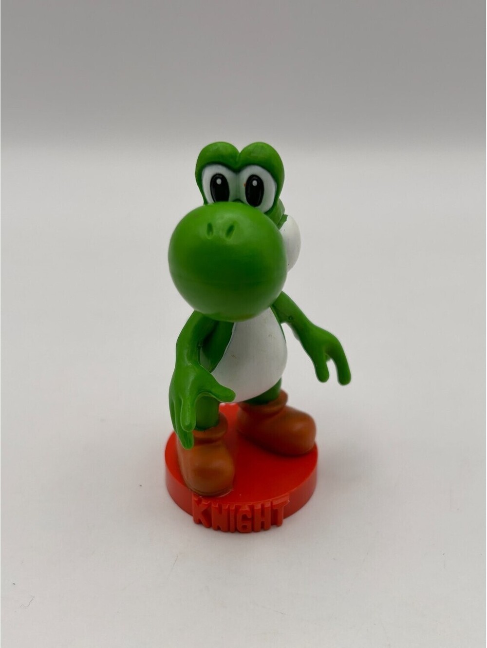 Nintendo Super Mario Chess Yoshi Knight Red Base Piece 2009 Replacement Used
